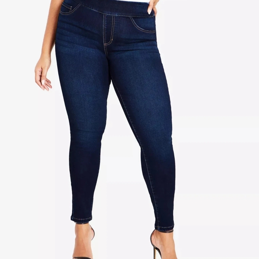 Avenue Medium Wash Women's Jeggings